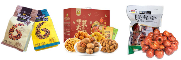 全自動組合秤食品顆粒包裝機包裝樣品