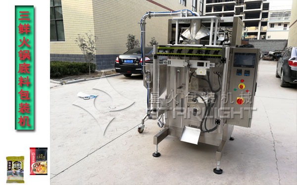 三鮮火鍋底料包裝機午夜影院在线观看廠房實拍圖