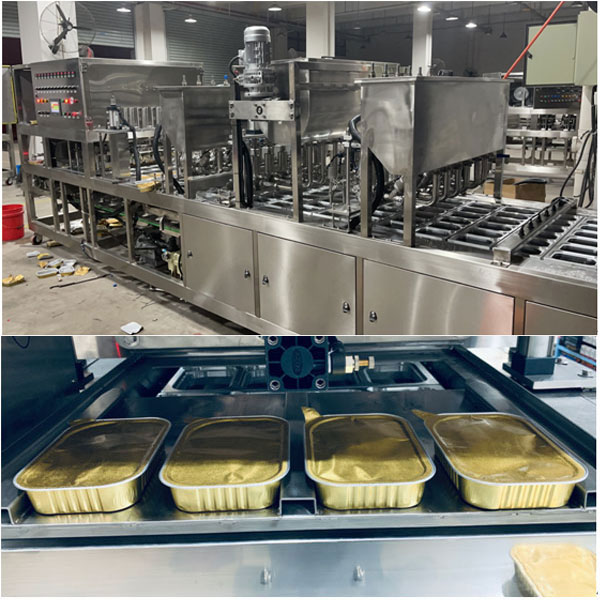 碗裝預製菜包裝機設備
