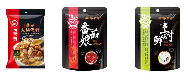 火鍋底料醬料包裝機-全自動火鍋底料包裝機樣品圖