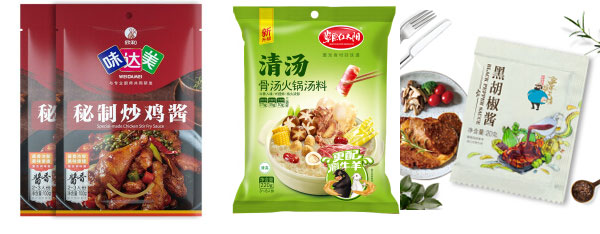 全自動醬料包裝機包裝樣品