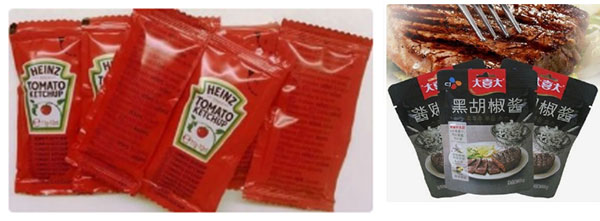 小型膏體包裝機包裝樣品