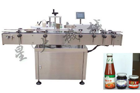 臥式圓罐自動貼標機