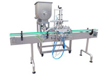 雙頭臥式攪拌直線醬料灌裝機