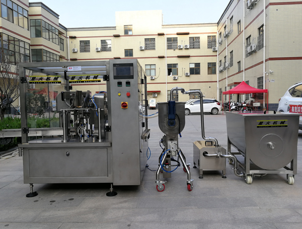 咖啡灌裝機-液體咖啡灌裝機-瓶裝咖啡灌裝機生產線午夜影院在线观看廠房實拍圖